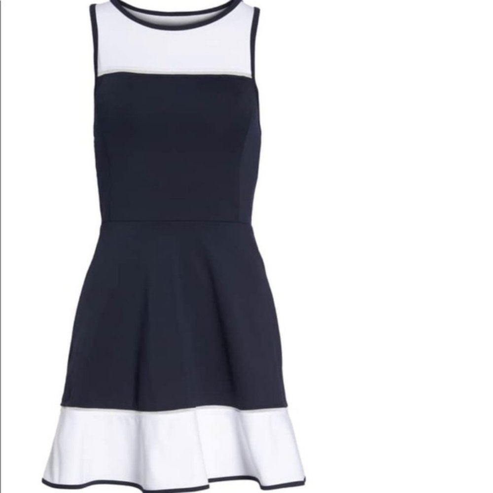 Kate Spade Blue & White Tennis Dress